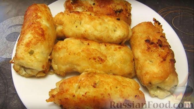 Куриные рулетики с грибами и сыром в духовке - рецепт с фото на paraskevat.ru