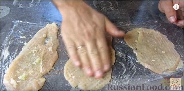 Куриные рулетики с сыром